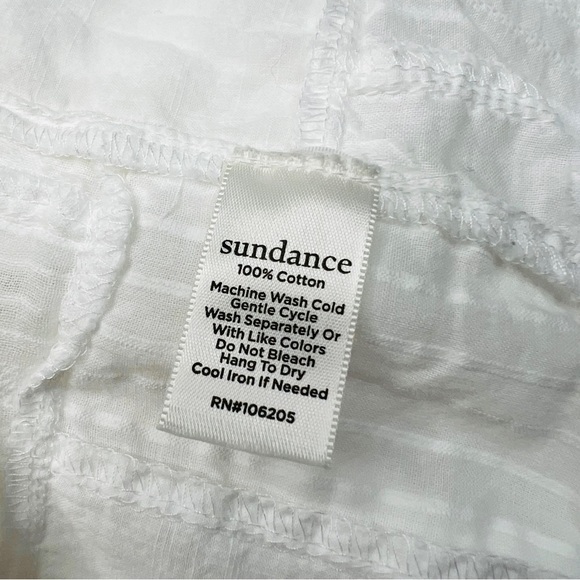 Sundance size XS collar patchwork button down shirt - Picture 7 of 12